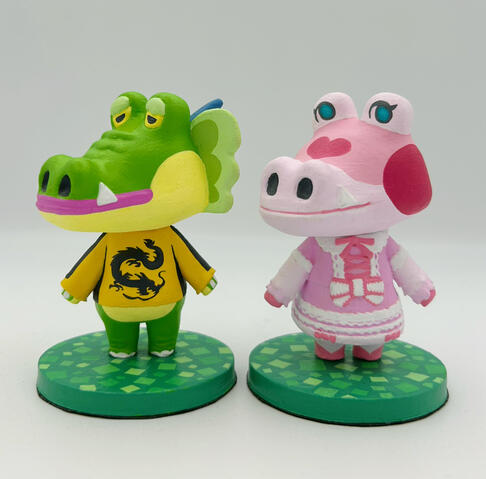 Drago &amp; Gayle Commission (Animal Crossing: Horizons)