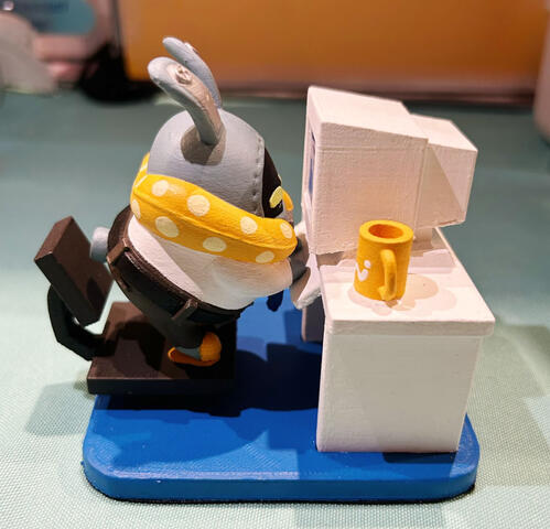 Overworked Boo Diaroma Figure (Zenless Zone Zero)